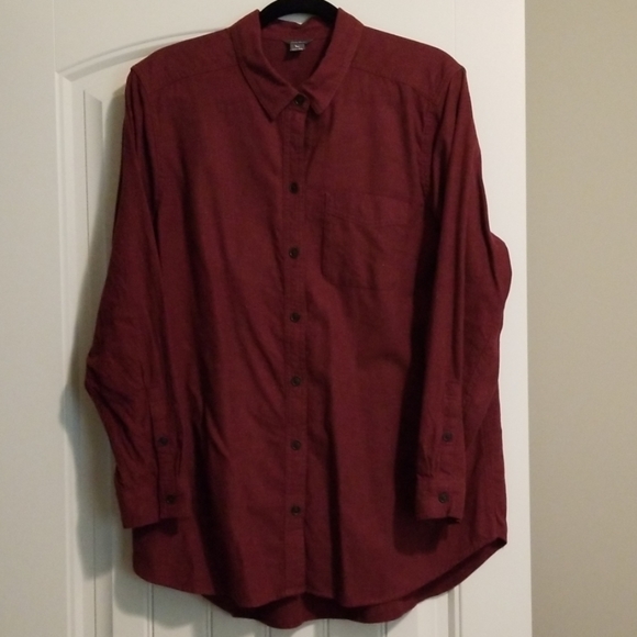 Eddie Bauer Tops - Eddie Bauer flannel button down